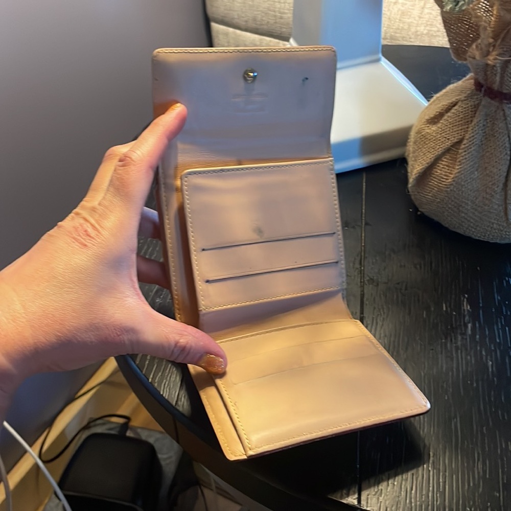 Louis Vuitton white multi color French purse vintage wallet - Picture 3 of 6